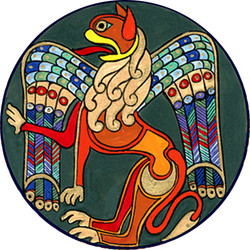 Cutout Badge Pins - Celtic - Celtic Lion