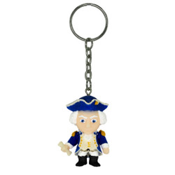 George Washington Wiggly Thingz Keyring