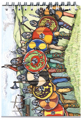 Notepads - Viking - Viking Shield Wall
