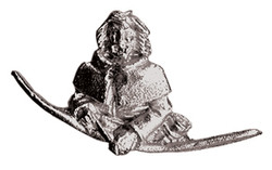 Pewter Badgepins - Robin Hood on Bow