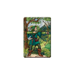 Flexible Rectangular Magnet - Robin Hood