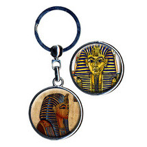 Double-sided Keyring - Egyptian - Tutankhamun