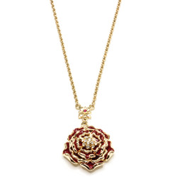 Tudor Rose Enamelled Pendant