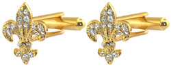 Fleur de lys cufflinks