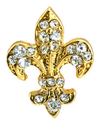 Fleur de lys stud pin