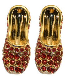 Wizard of OZ Dorothy Earrings Ruby