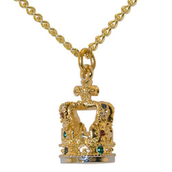 St. Edward's Coronation Crown Pendant