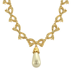 Princess Bow Necklace