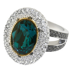 Catherine the Great emerald crystal ring