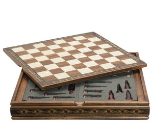 Mini Board on Case Walnut & Eco Mother of Pearl Mini Board on Case Walnut & Eco Mother of Pearl