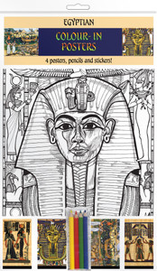 Colour-in Posters - Egyptian - Egyptian Life