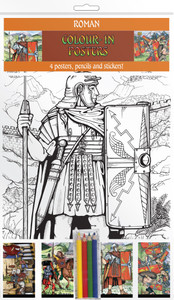 Colour-in Posters - Roman - Romans in Britain