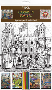Colour-in Posters - Tudor - Tudor Life Colour-in Posters - Tudor - Tudor Life