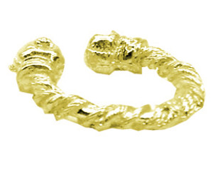 Children's Gold  Plated Ring - Viking - Torc