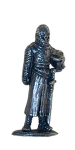 Pewter Figure - Medieval - Crusader Knight