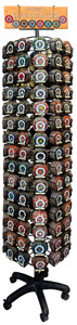 Clan Badge Coasters - Crystal Lens Finish Clan Badge Coasters - Crystal Lens Finish