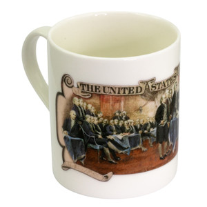 Mug - American Revolution - Signing The Declaration of Independence - Side 1 Mug - American Revolution - Signing The Declaration of Independence - Side 1