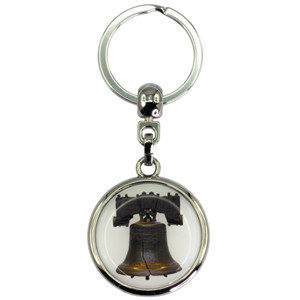 Double-sided Keyrings - American Revolution - Liberty Bell Side Double-sided Keyrings - American Revolution - Liberty Bell Side