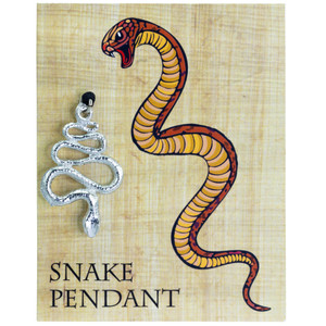Pewter Pendant - Egyptian - Snake