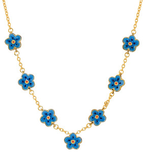 Bird Locket FLOWERS Pendant