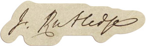 Adhesive Stickers - American Revolution - J. Rutledge Signature Adhesive Stickers - American Revolution - J. Rutledge Signature