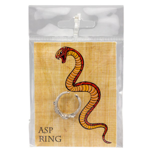 Children's Pewter Ring - Egyptian - Asp Packaging Children's Pewter Ring - Egyptian - Asp Packaging