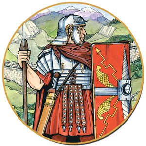 Coaster - Roman - Roman Legionnaire Coaster - Roman - Roman Legionnaire