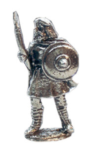 Pewter Figure -  Anglo Saxon & Norman - Warrior