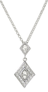Diamond shaped pendant Diamond shaped pendant