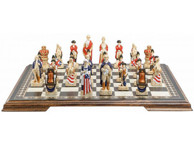 American Revolutionary War Hand-painted 4.25"