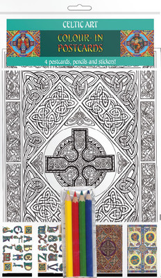 Celtic Art - Colour-in postcards