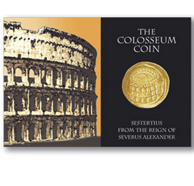 Colosseum Coin - Packaged