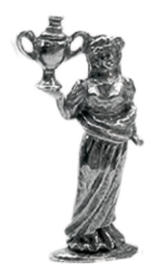 Pewter Figure - Roman Lady