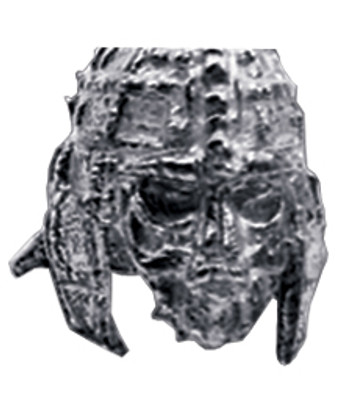 Childrens Pewter Ring - Anglo-Saxon & Norman Sutton Hoo Helmet