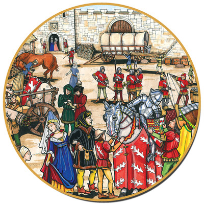 Coaster - Medieval Castle Life