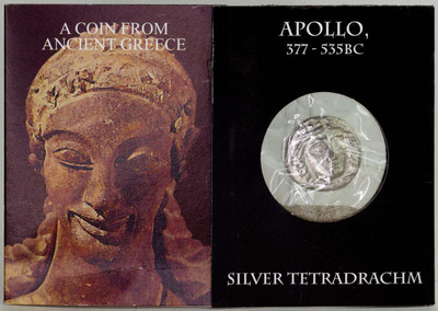 Timeline Apollo Silver Tetradrachm Coin - Packaged