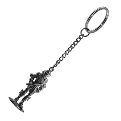 Pewter Keyrings - Gothic Knight