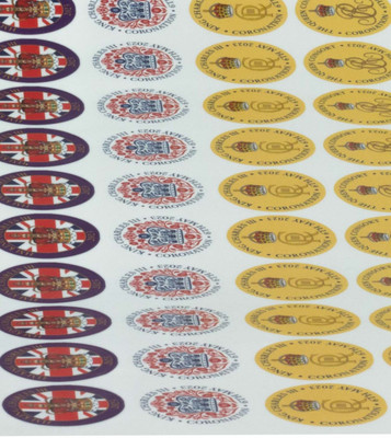 25mm High Definition Self-Adhesive Stickers - Sheets of 130