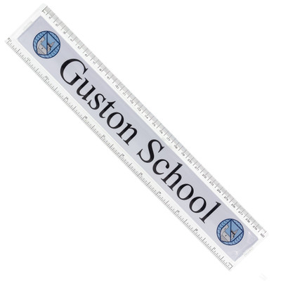 Our customisable ruler with a school oriented design