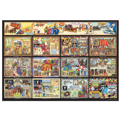 Journey Through The Ages Wallchart Folded