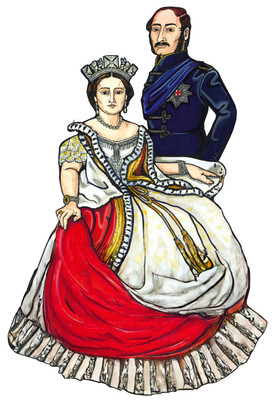 Cutout Magnets - Victorian - Victoria & Albert