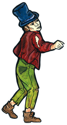 Cutout Magnets - Victorian - Victorian Pickpocket