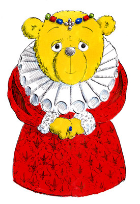 Cutout Magnets - Bear - Queenie Bear