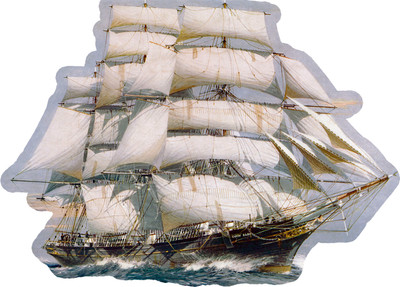 Cutout Magnets - Themed - Cutty Sark