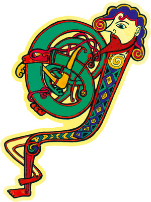 Cutout Badge Pins - Celtic - "G"