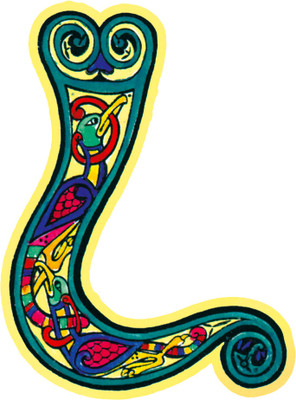 Cutout Badge Pins - Celtic - "L"