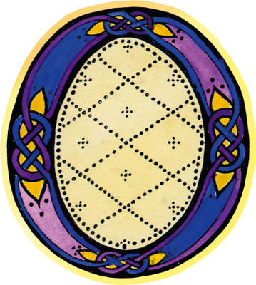 Cutout Badge Pins - Celtic - "O"