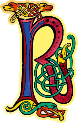 Cutout Badge Pins - Celtic - "R"