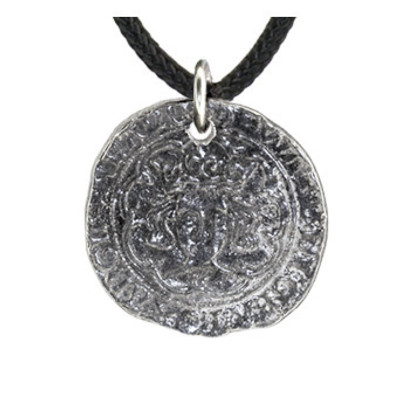 Pewter Pendant - Medieval Coin