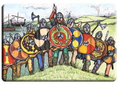 Flexible Rectangular Magnet - Viking Shield Wall